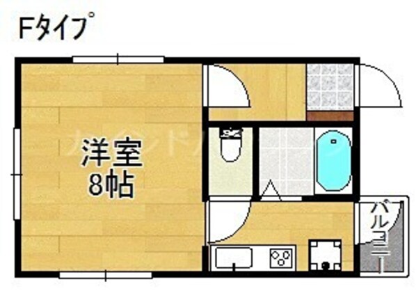 ラムセス西住之江の物件間取画像